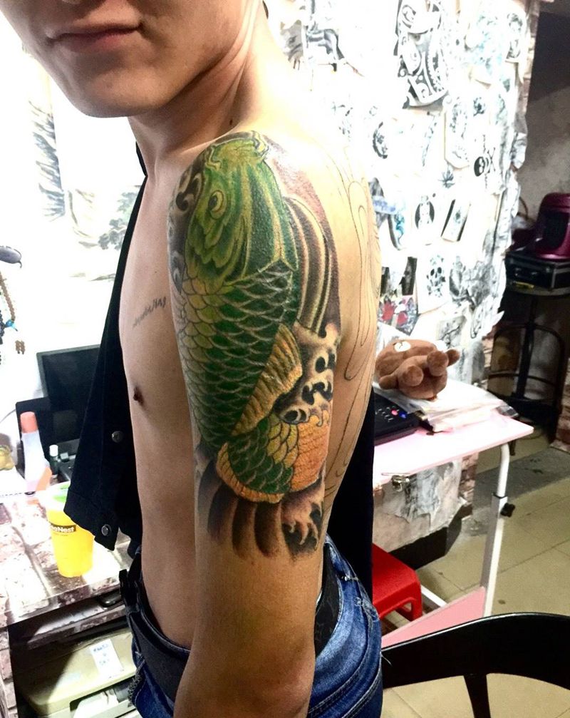 老客人纹身图片