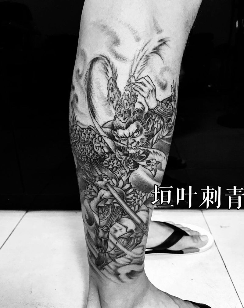 斗战胜佛纹身图片