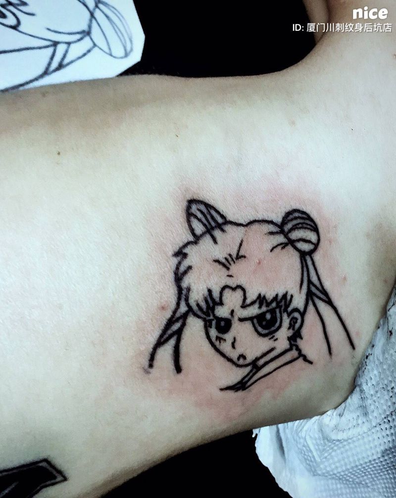 两个图一共耗时两个小时纹身图片