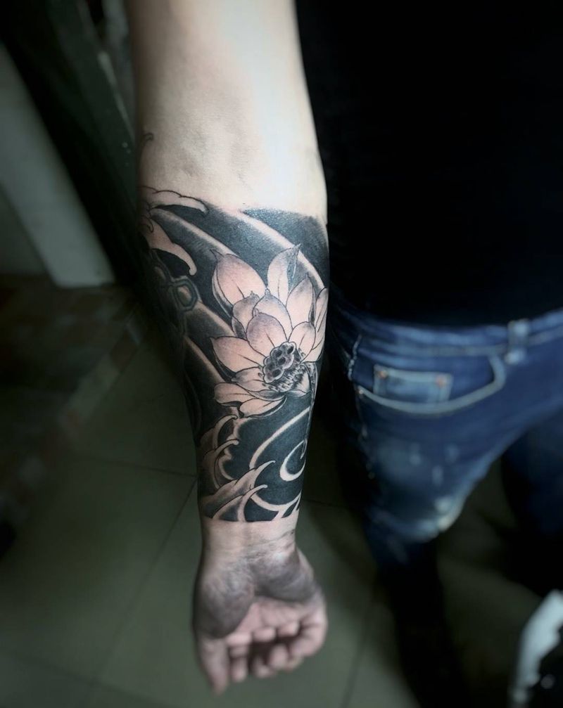 一辈子很短,做你想做的,不管后悔不后悔纹身图片