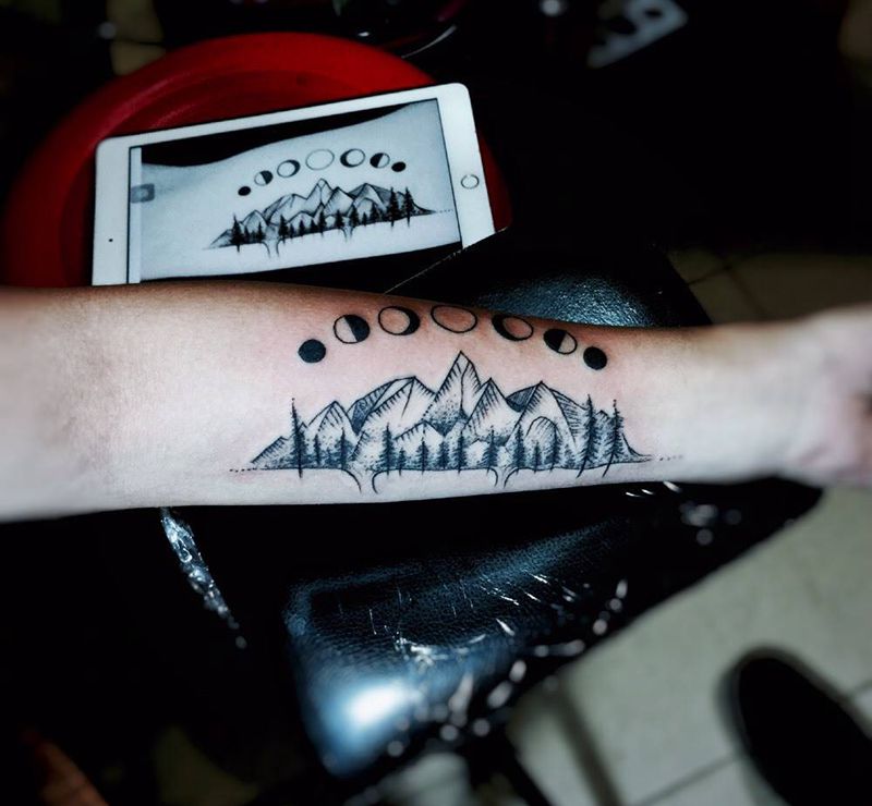 本人从事纹身多年，一直以来都得到大家的支持，非常感谢，现在回馈客户纹身图片