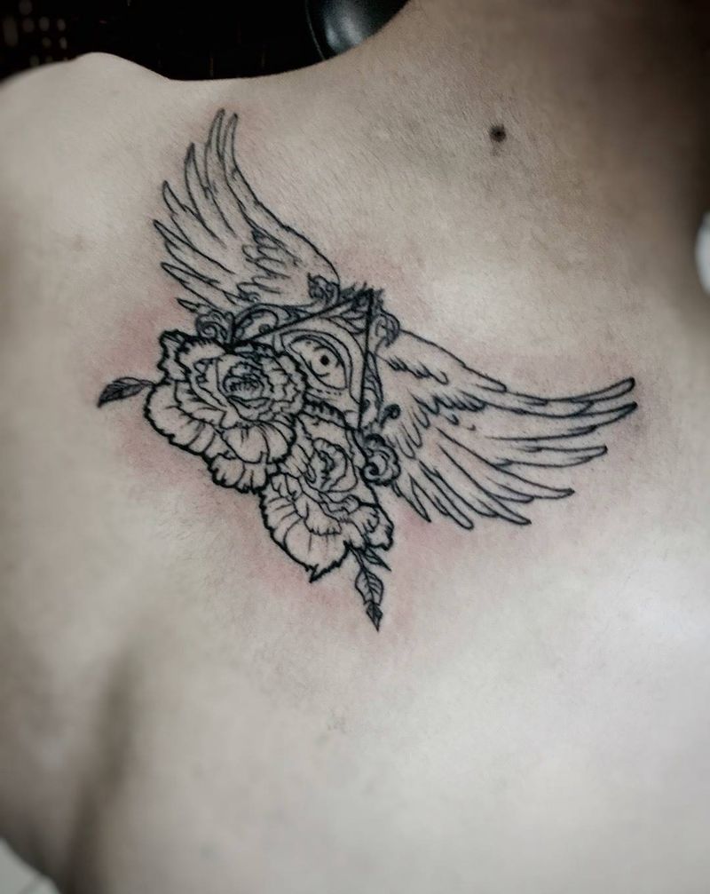 纹身没有对错,尊重每个人的选择,客人不怕痛,哈哈纹身图片