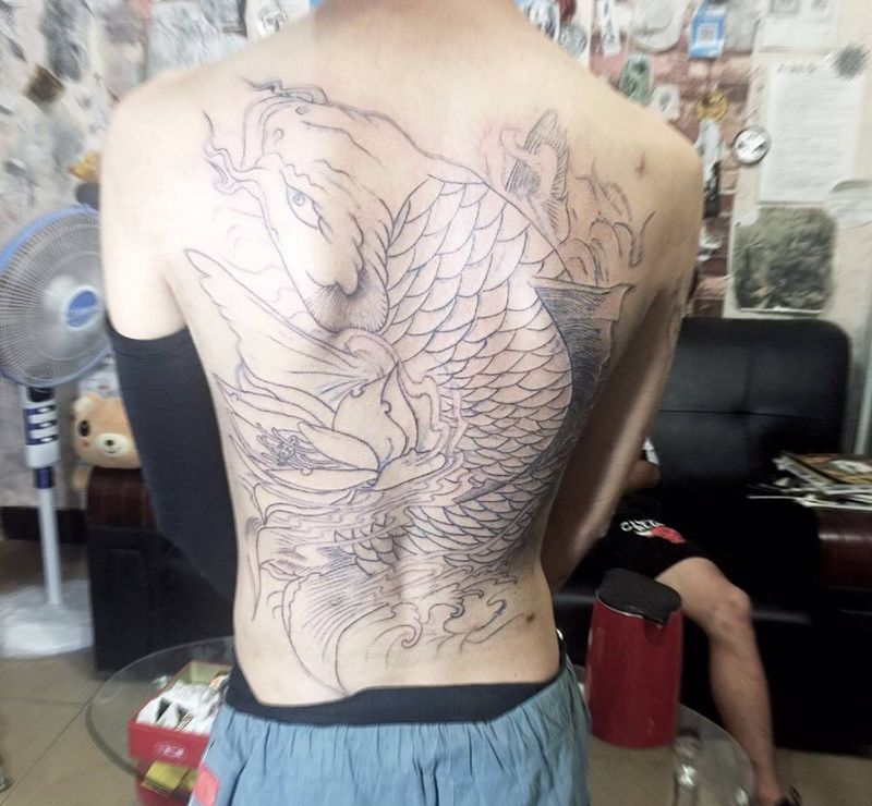 做活动纹身图片