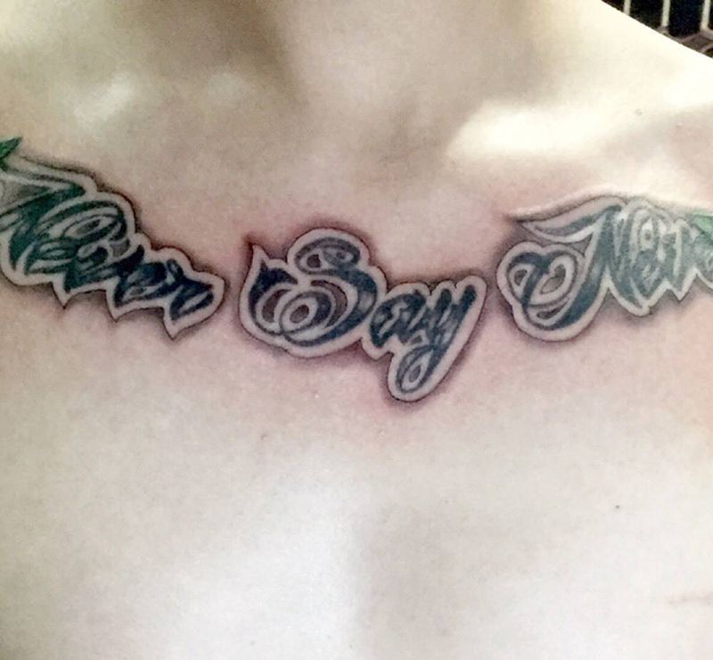 纹身不是装逼，是信念，是对生活的态度纹身图片