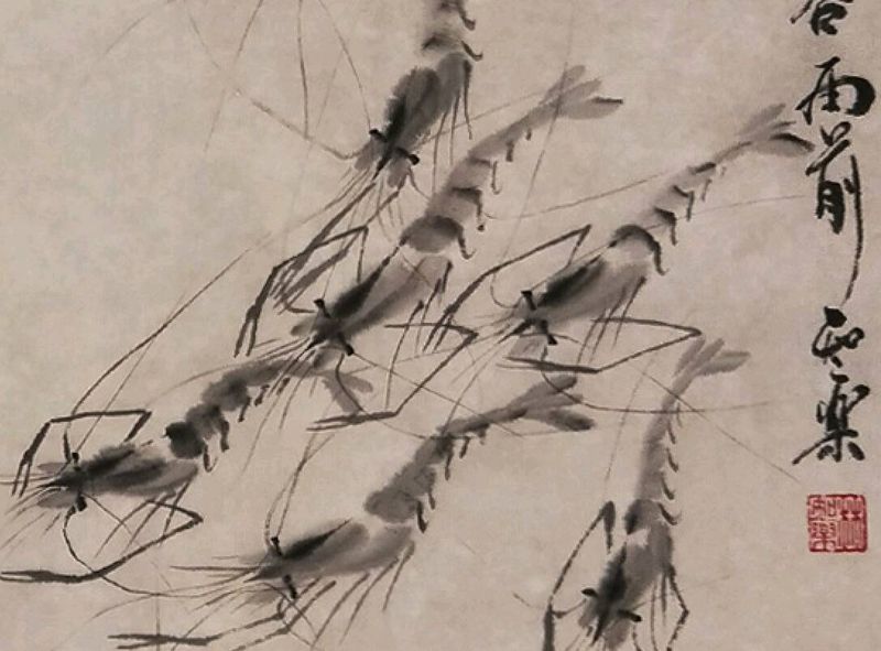 罗龙近期作品纹身图片_水墨纹身图案