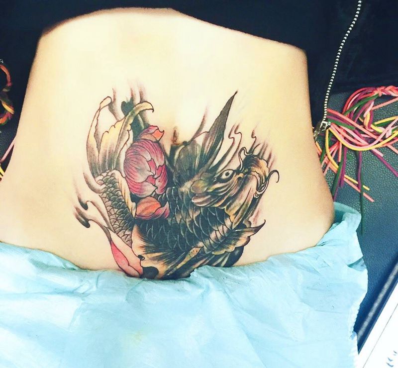 遮盖旧纹身纹身图片