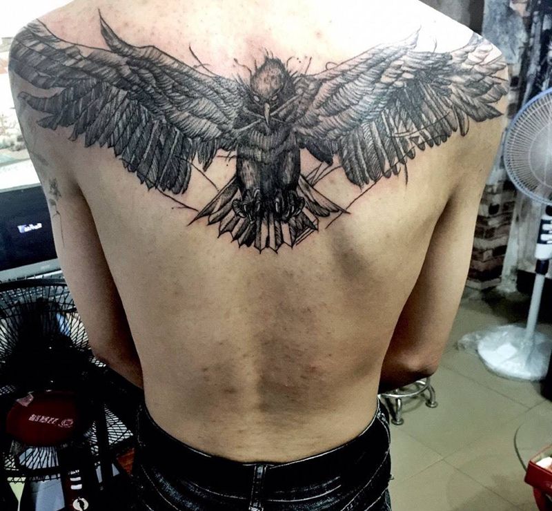 岛外来的客人纹身图片