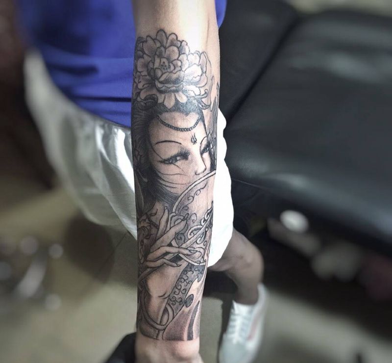 我不做最贵的纹身师，但是我要做最用心的纹身师，好不好让时间说真话纹身图片