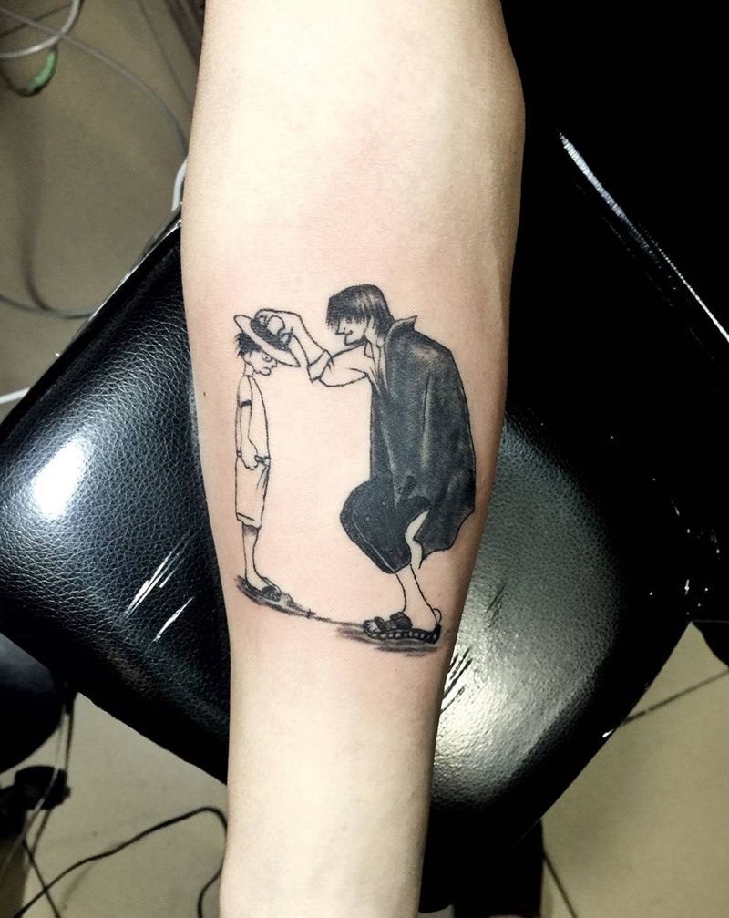 没人性纹身图片