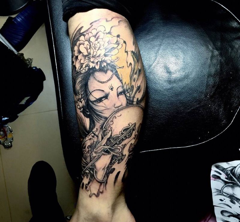 老客户纹身图片