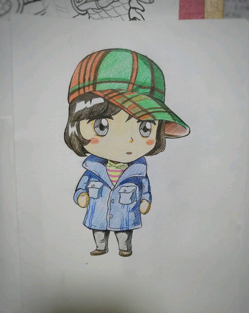 阿武手稿，很多原创纹身图片_欧美肖像写实动物人物鬼神原创手稿插画纹身图案