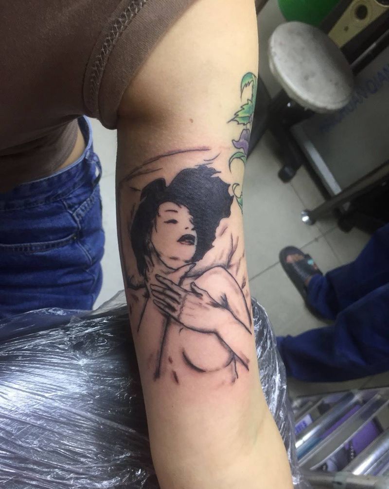 欧美女纹身图片