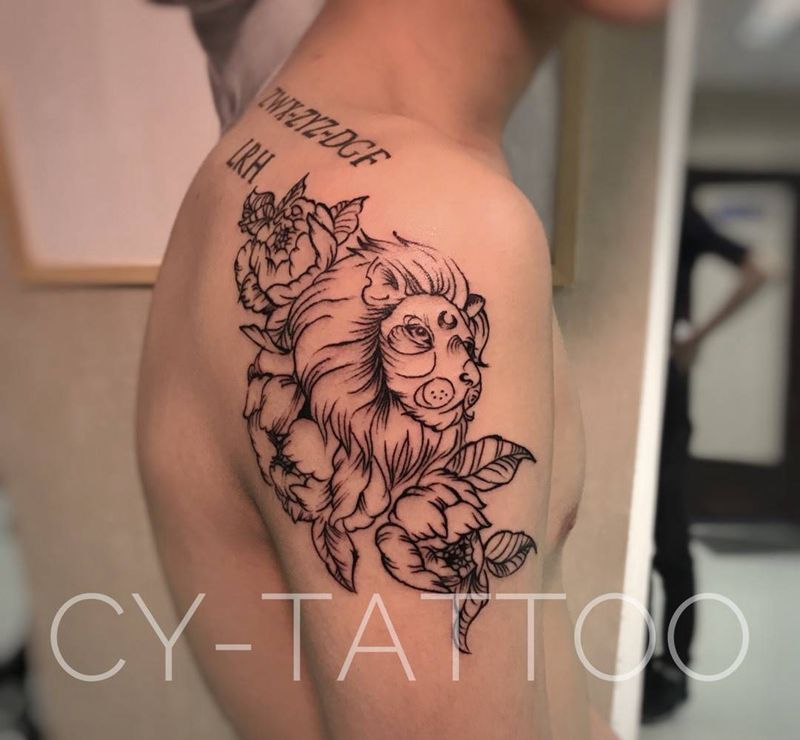 小清新纹身纹身图片_几何动物人物字符欧美传统手臂腿部手部成品纹身图案