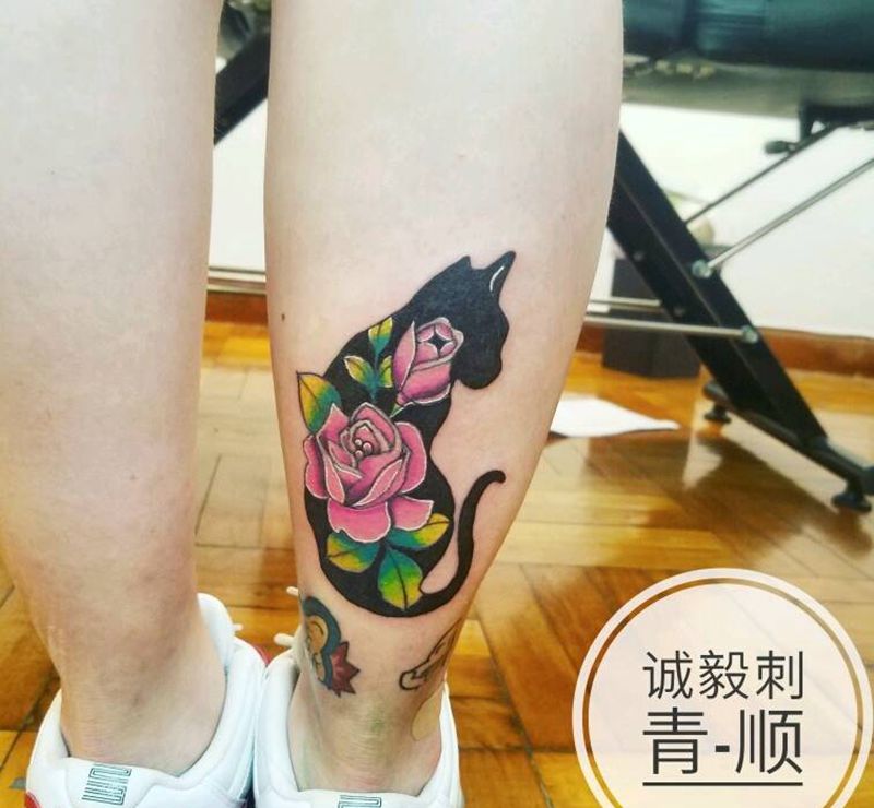 驻店纹身师的小清新作品纹身图片_肩部手臂腿部欧美清新字符图腾成品纹身图案