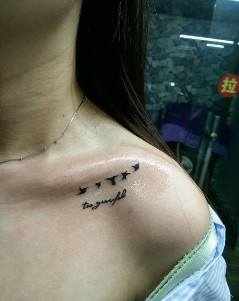 小清新纹身图片