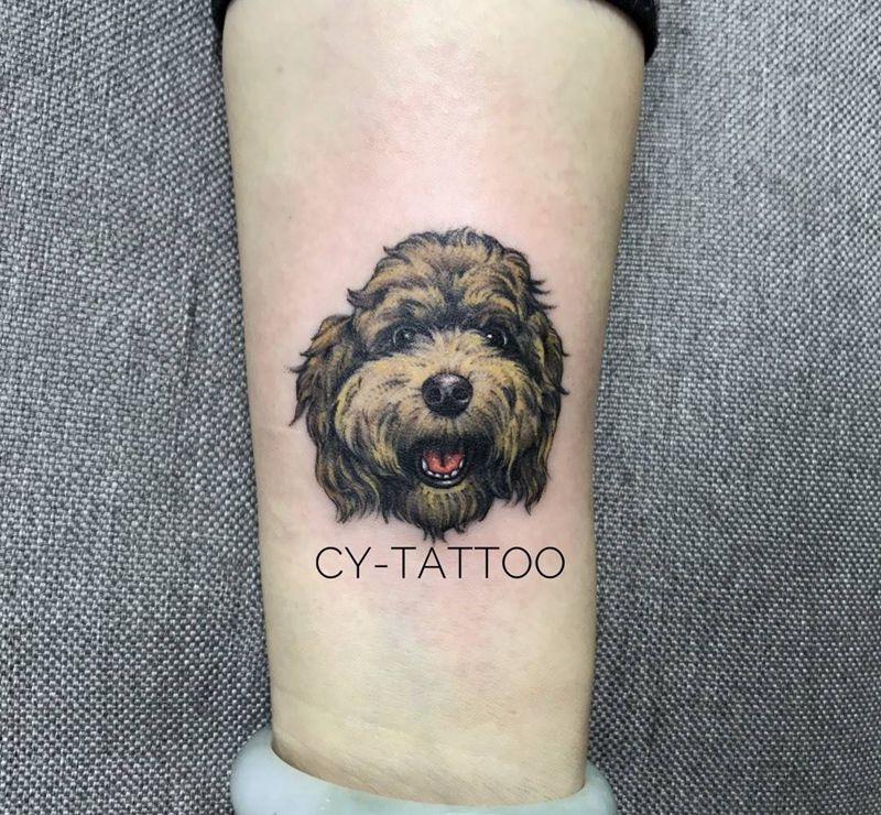 原创设计纹身图片_原创动物欧美清新写实手臂腿部成品手稿插画纹身图案