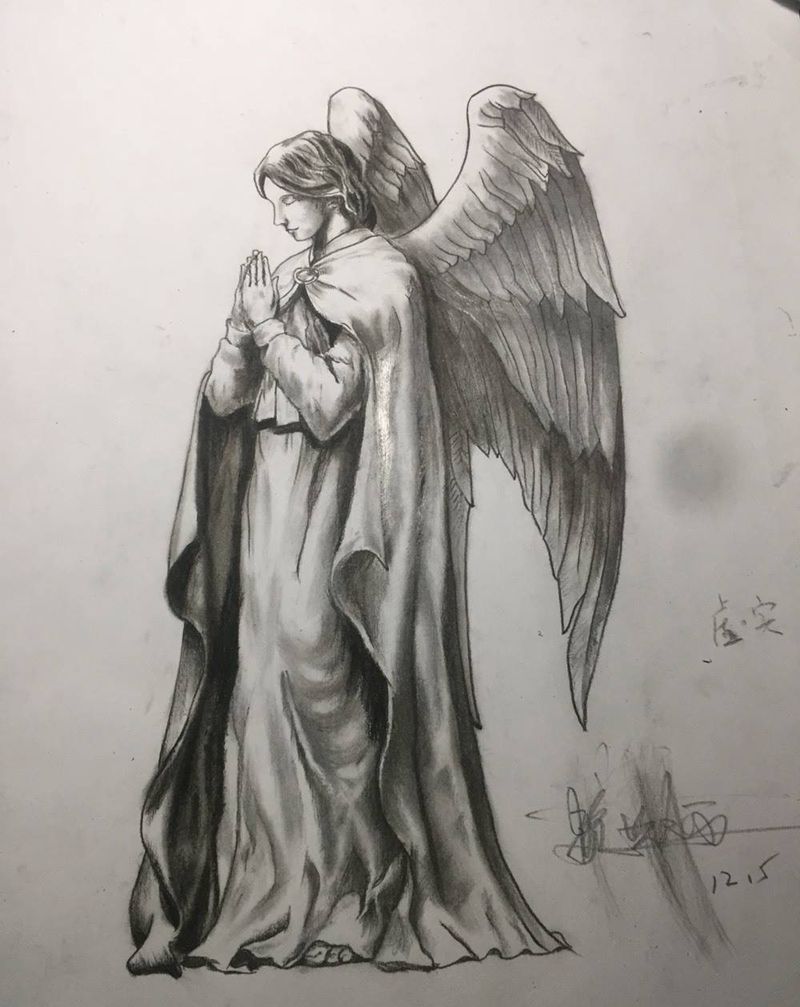 绘画手稿纹身图片