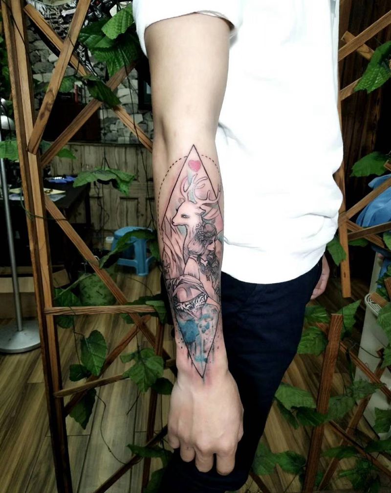 。纹身图片_手部纹身图案