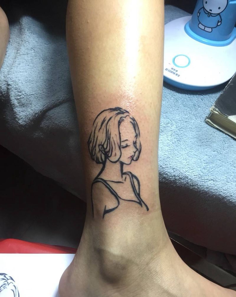 小女孩纹身图片