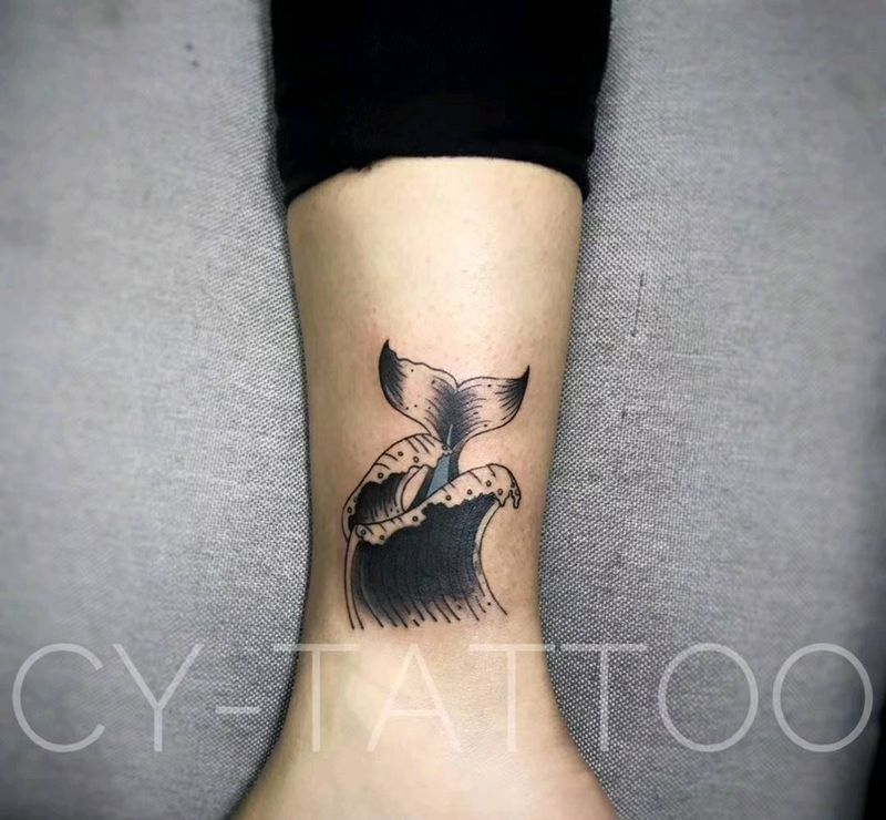 旧纹身遮盖纹身图片