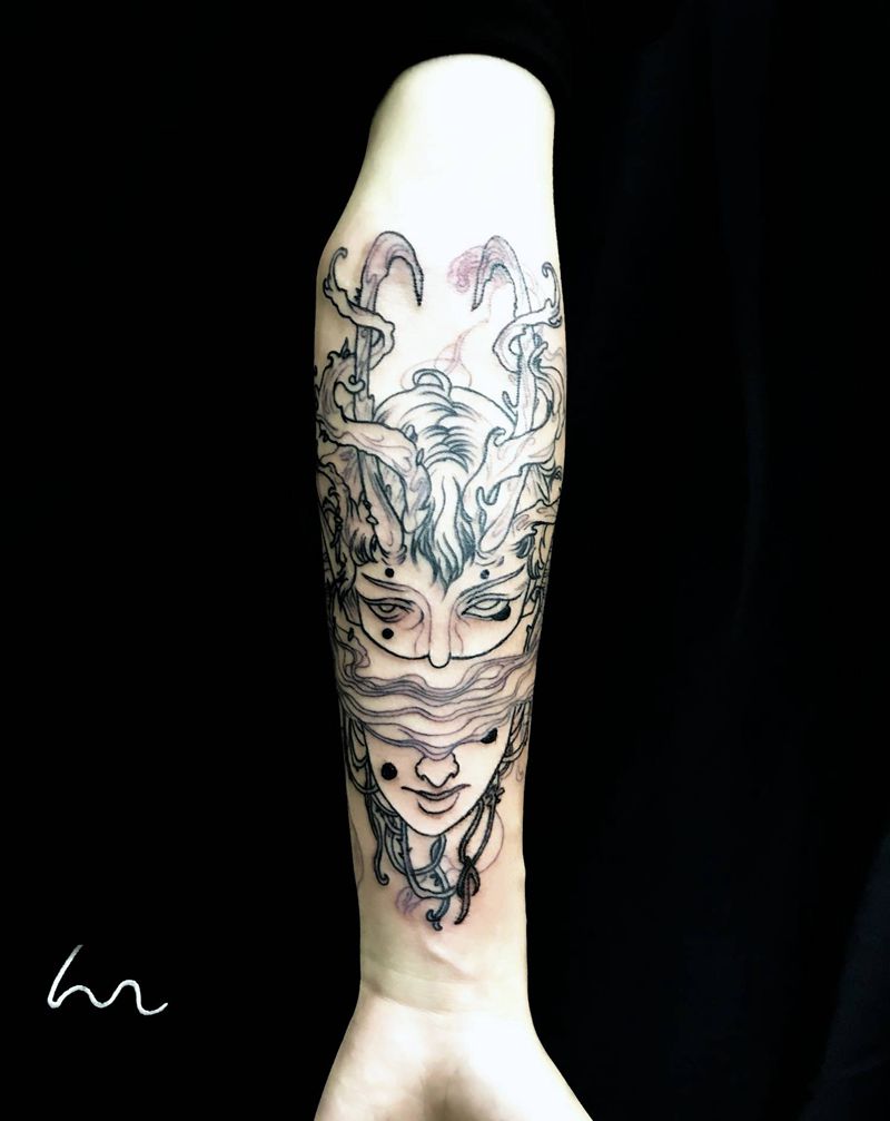 。纹身图片_手部手臂纹身图案