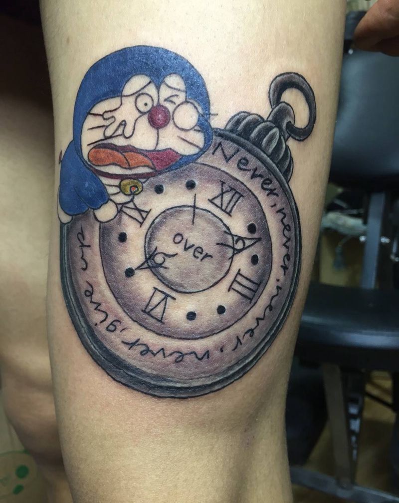 消逝的时光纹身图片