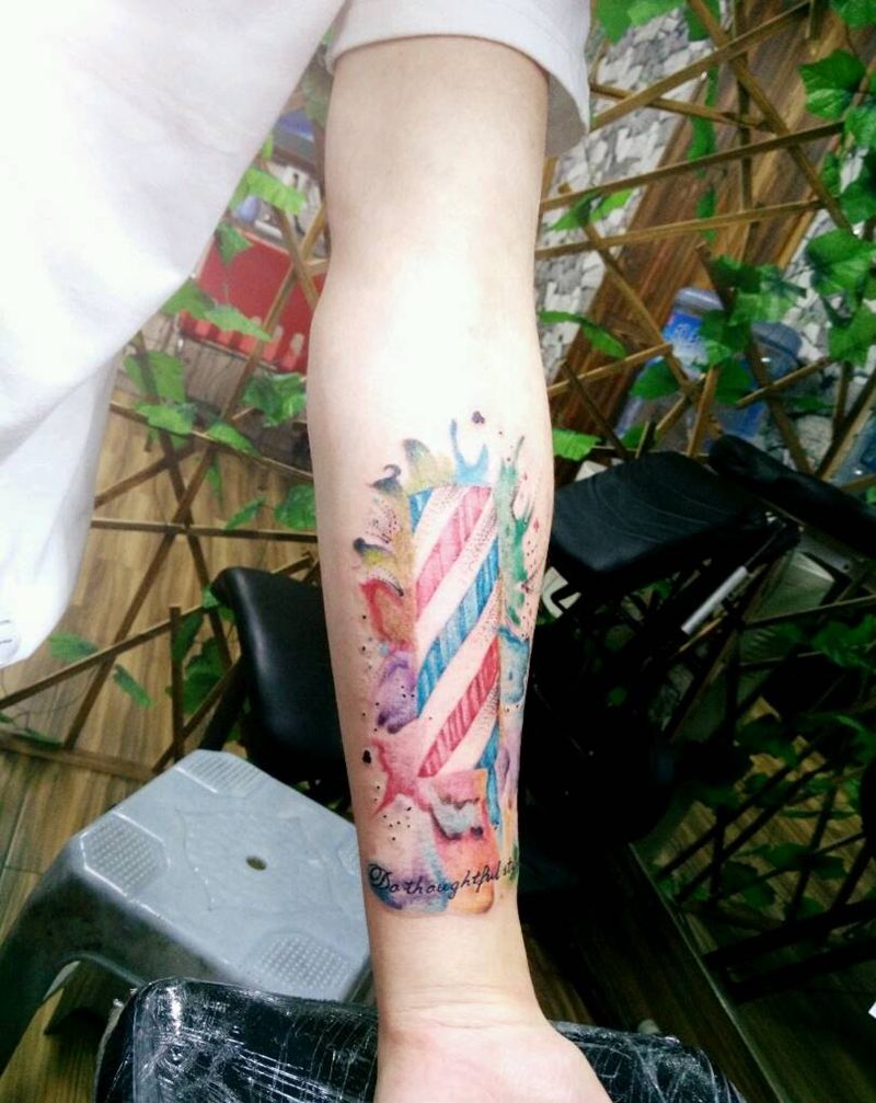 为客人的职业设计的纹身图片