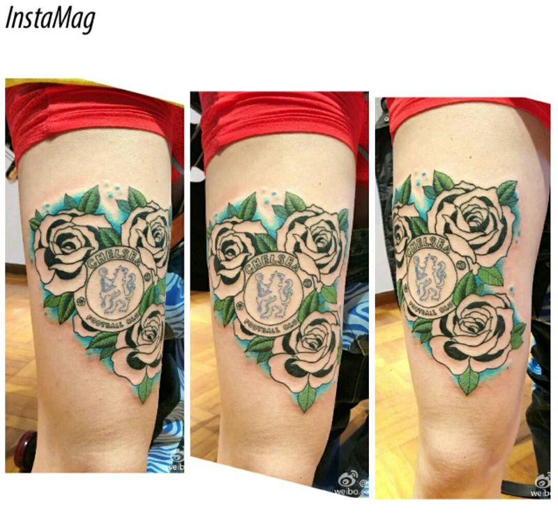 原创作品（未完成）纹身图片_手臂腿部欧美清新植物静物原创成品手稿插画纹身图案