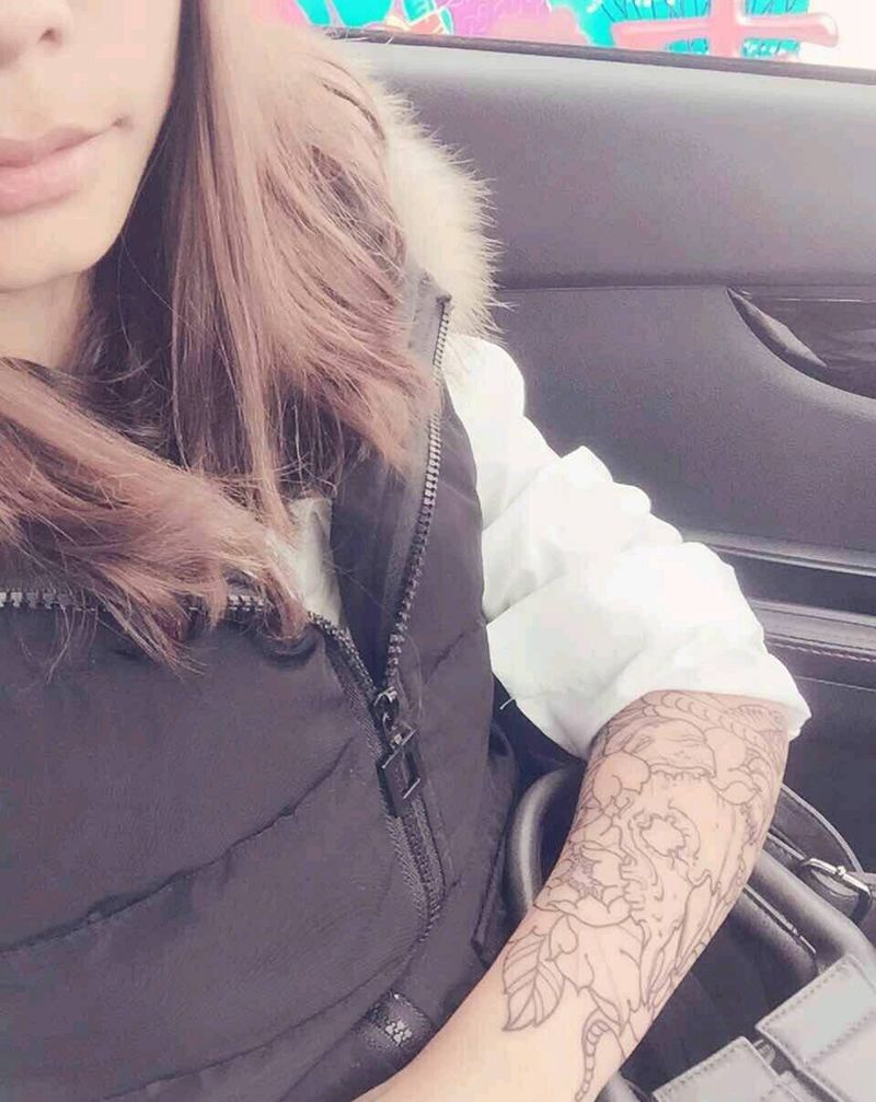 买家秀纹身图片_手臂欧美原创成品纹身图案