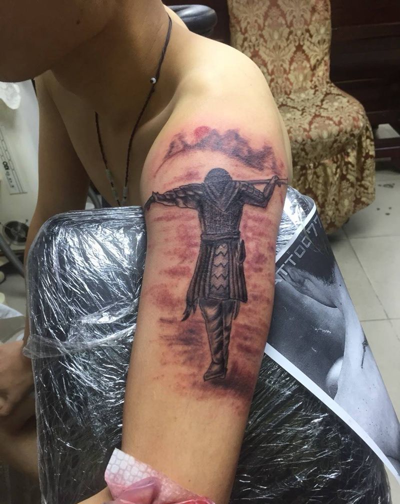 自尊宝纹身图片