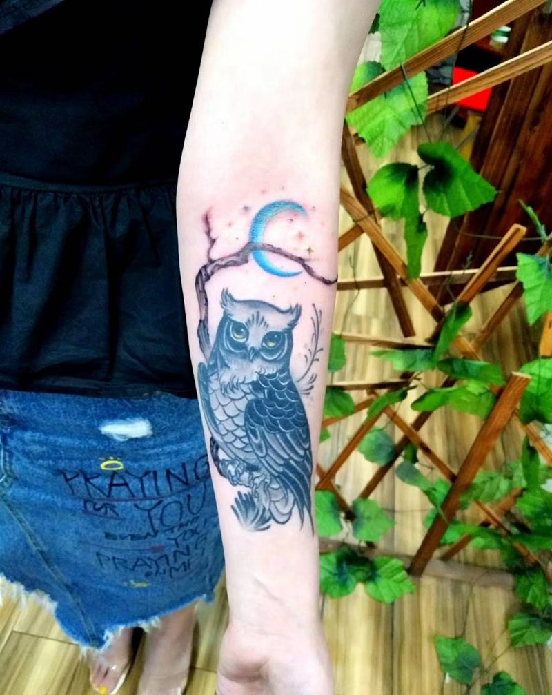 。纹身图片_手臂New School纹身图案