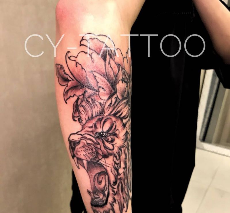 插画纹身纹身图片_动物植物几何欧美清新手部成品插画纹身图案