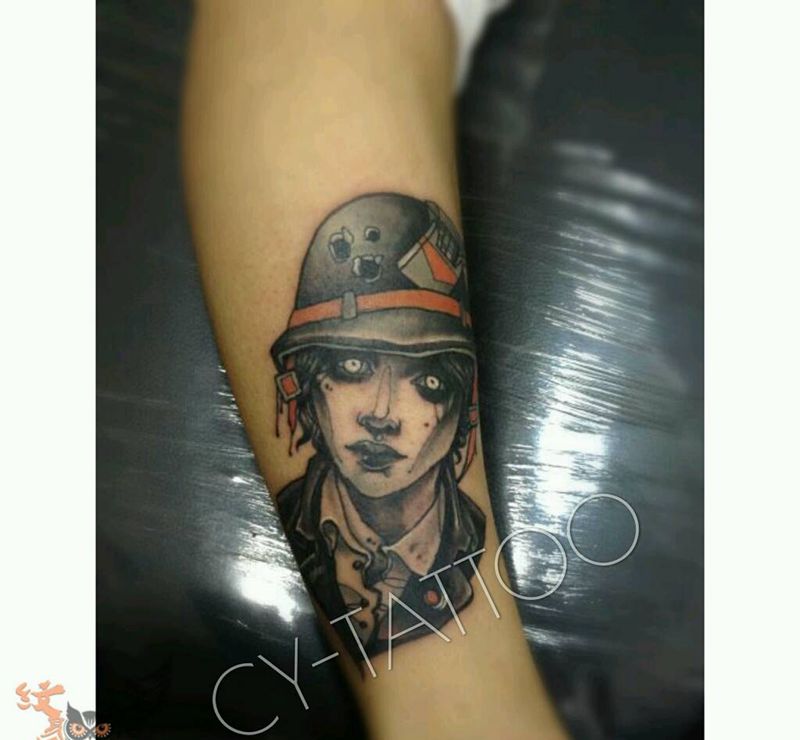 new school纹身图片