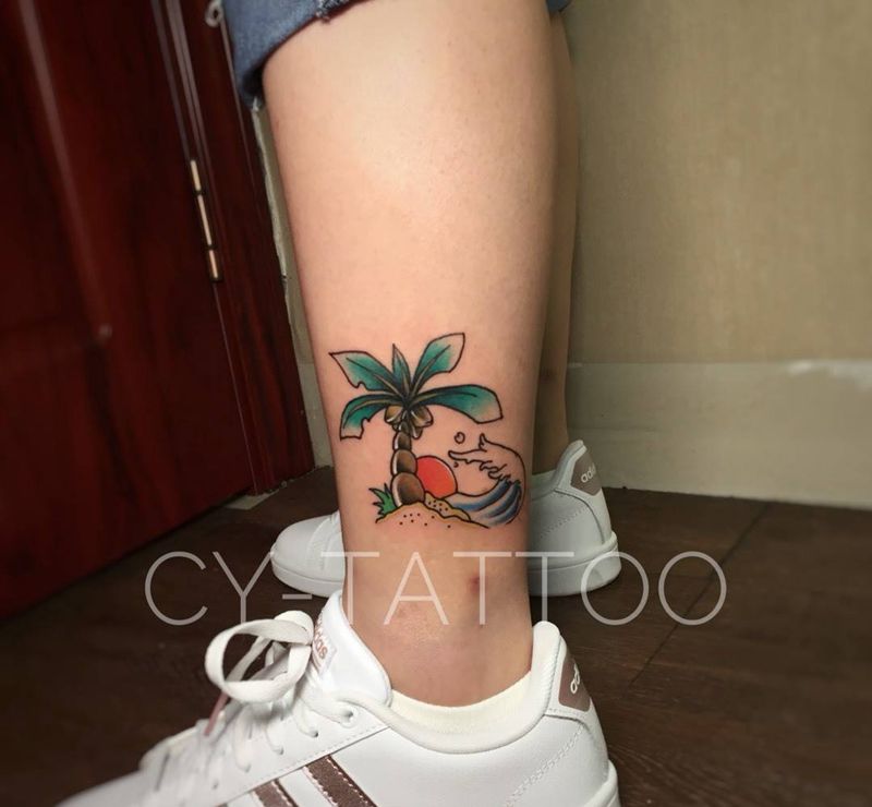 oldschool风格纹身图片_手臂腿部Old SchoolNew School纹身图案