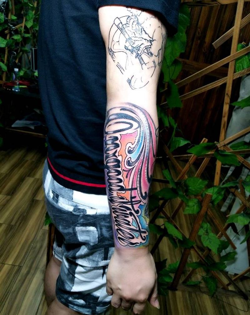 奇卡诺纹身图片