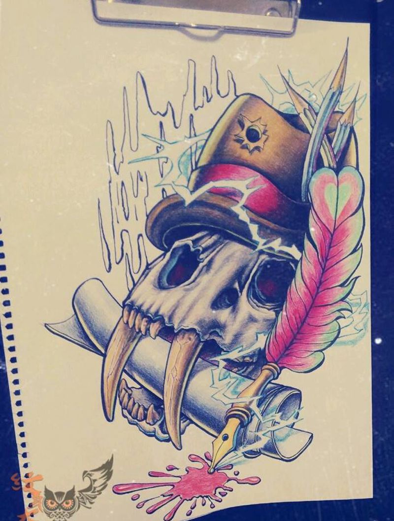 妞斯姑纹身图片