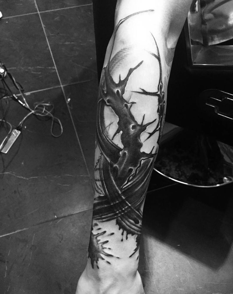 修改老作品-未完待续纹身图片