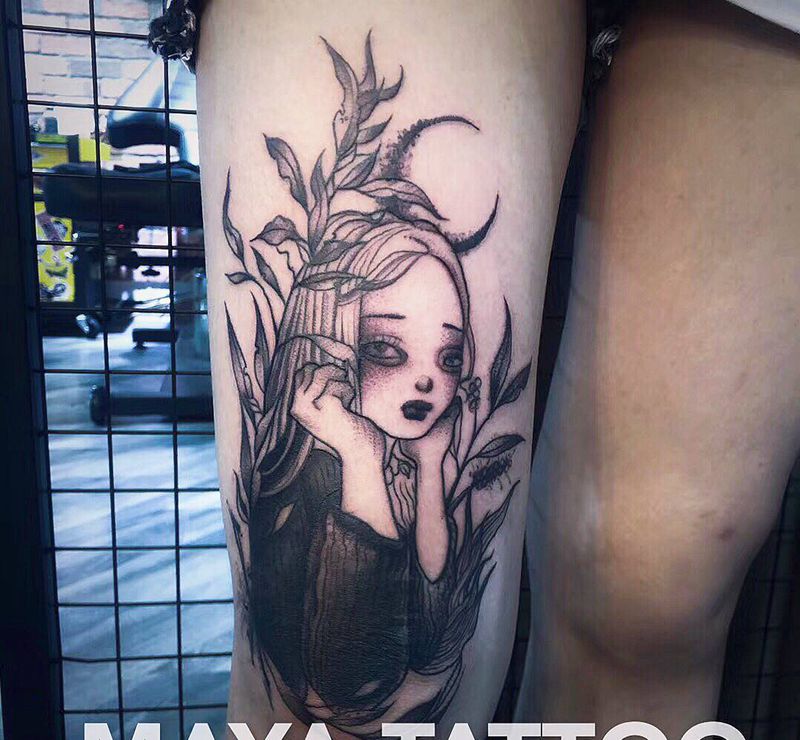 遮盖纹身图片_遮盖纹身图案