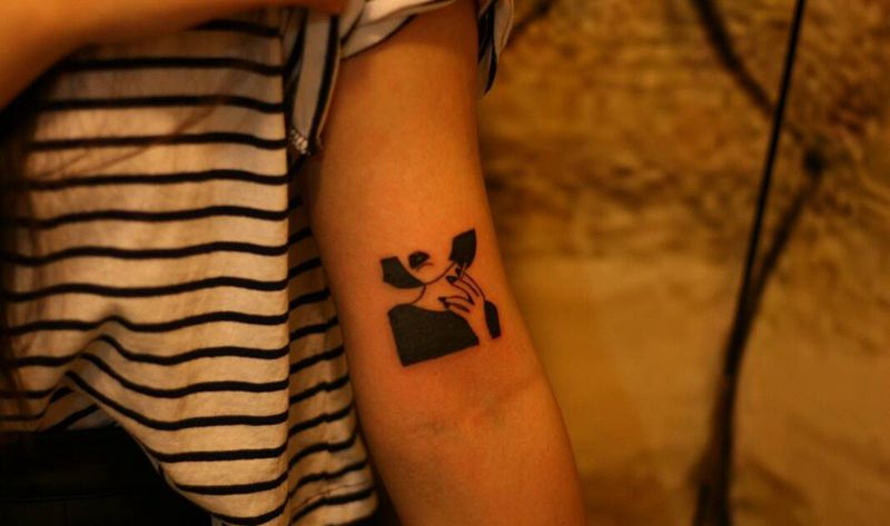 小清新纹身图片_手臂图腾纹身图案