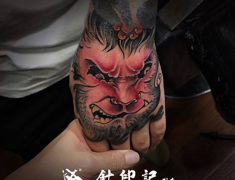 手背纹身纹身图片