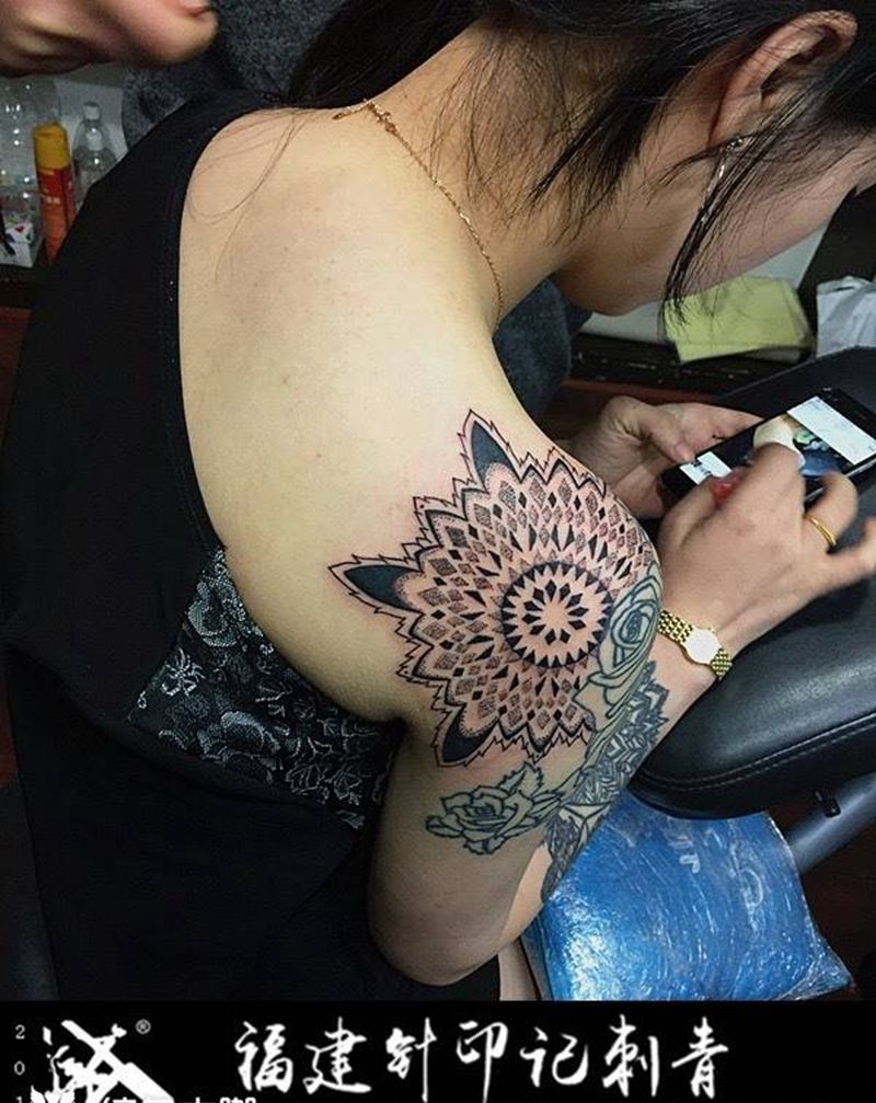 梵花纹身纹身图片