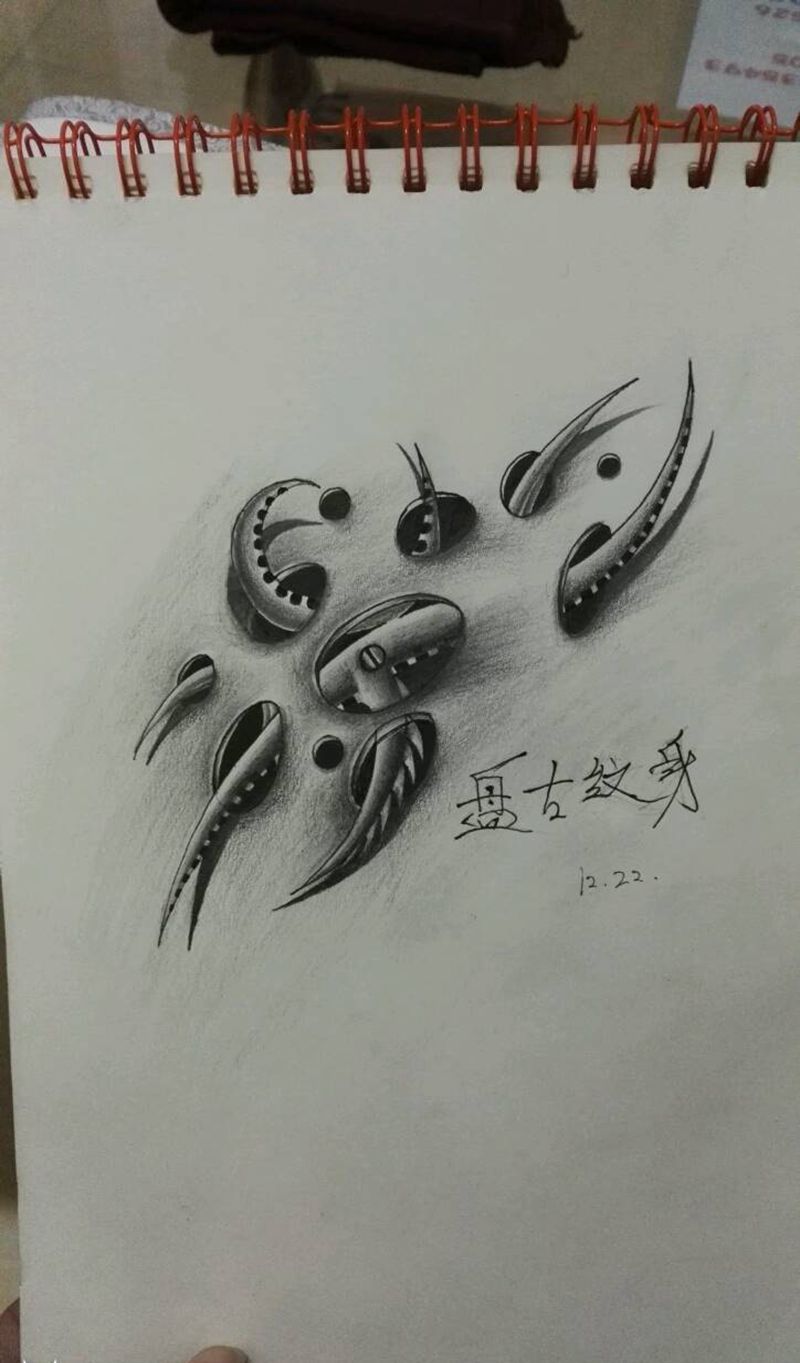 3D小图纹身图片