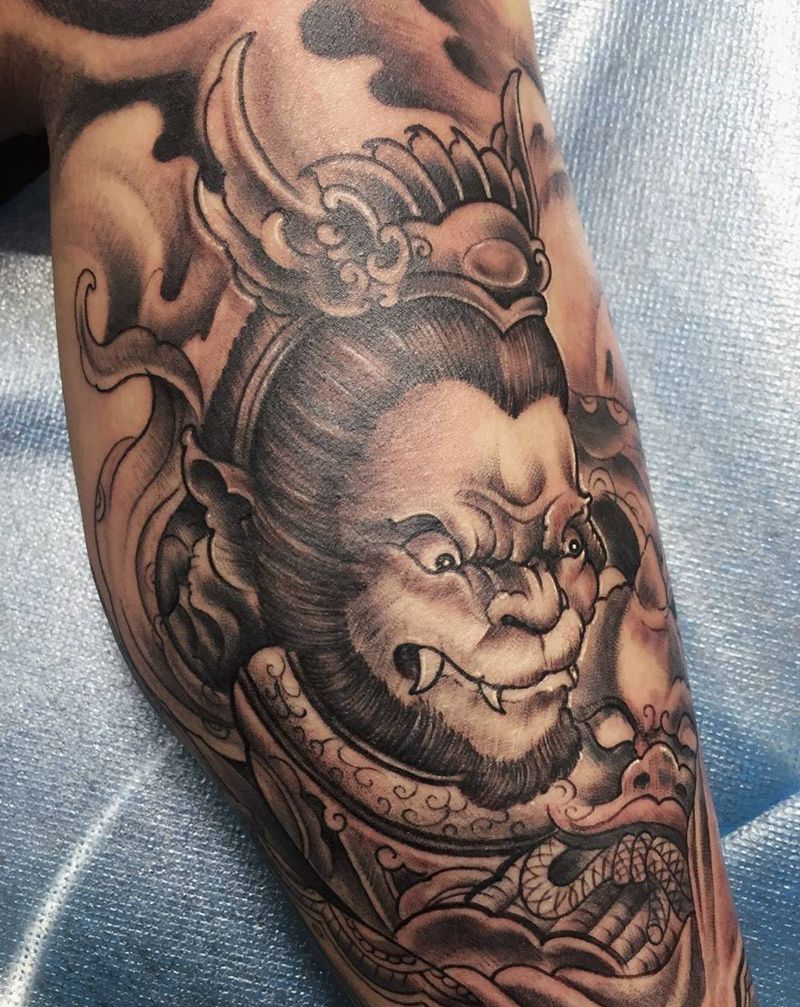 《大圣归来》纹身图片