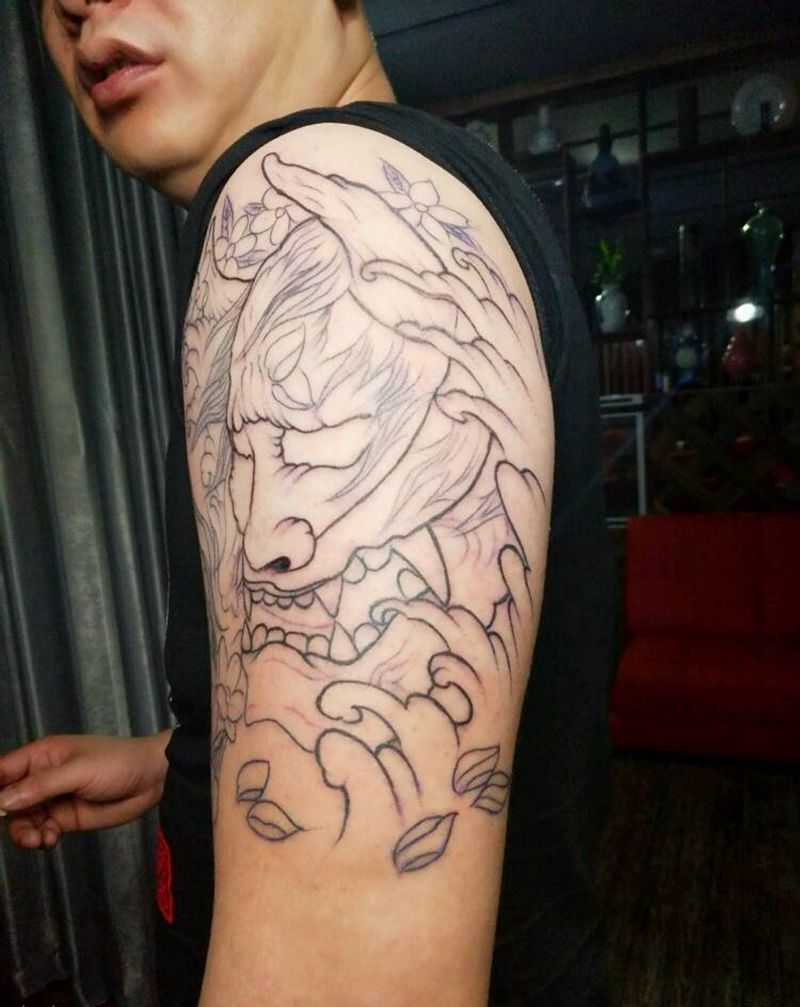 半成品加小图纹身图片