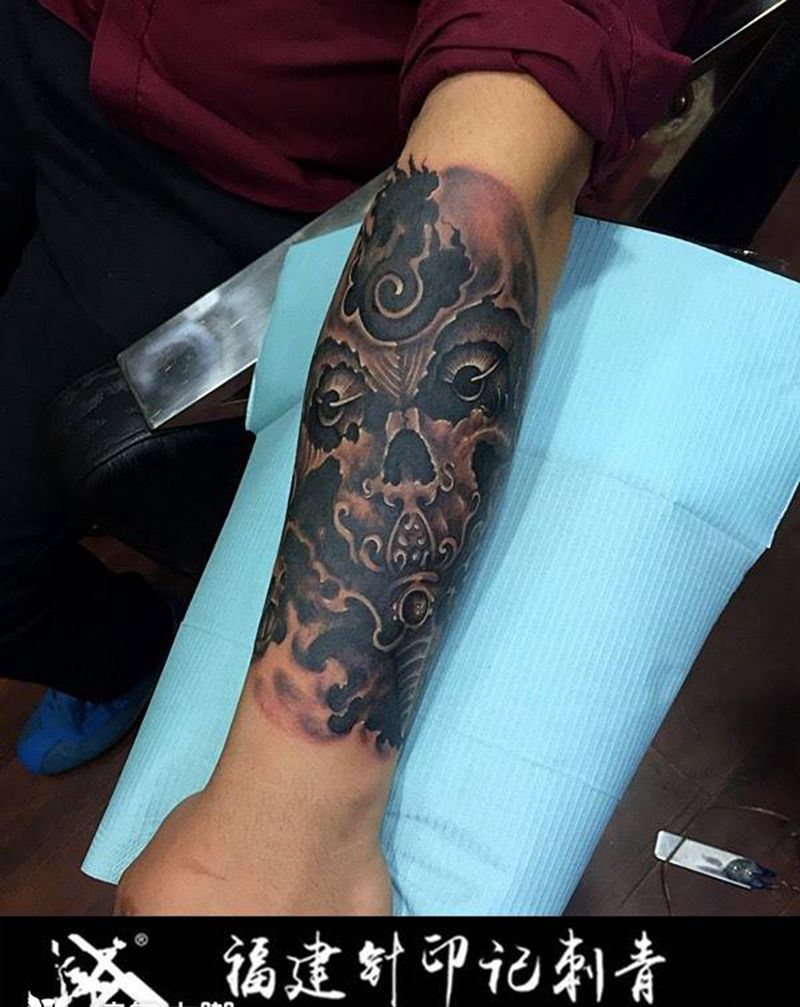 小臂作品纹身图片