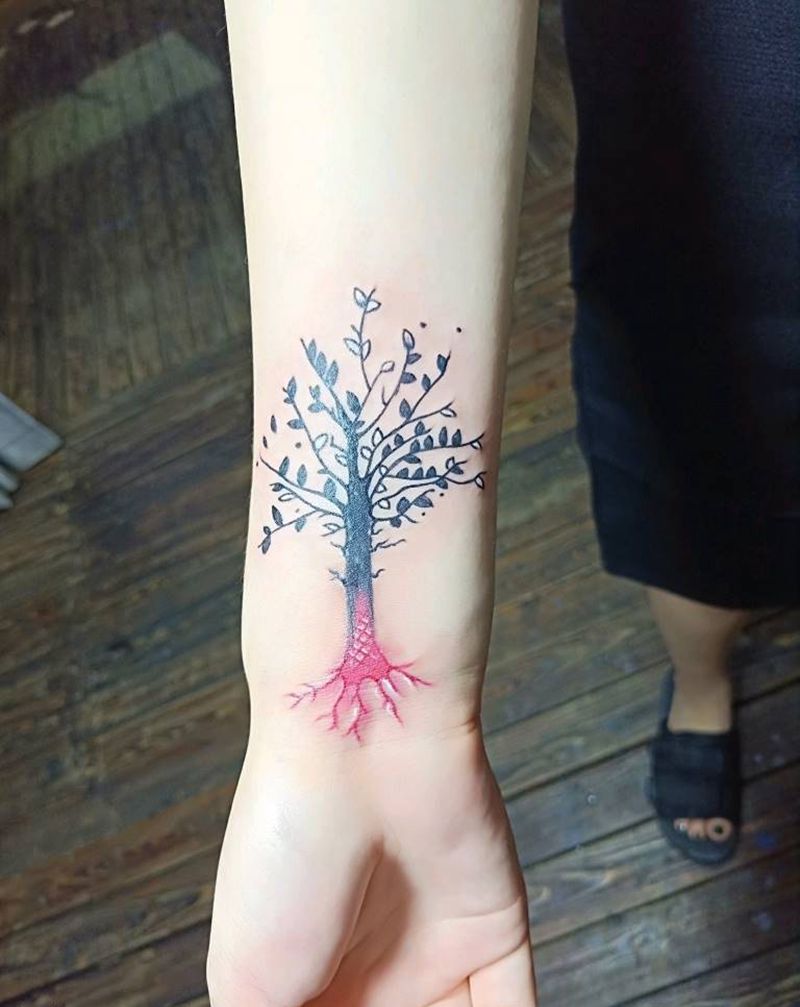 生命树纹身图片