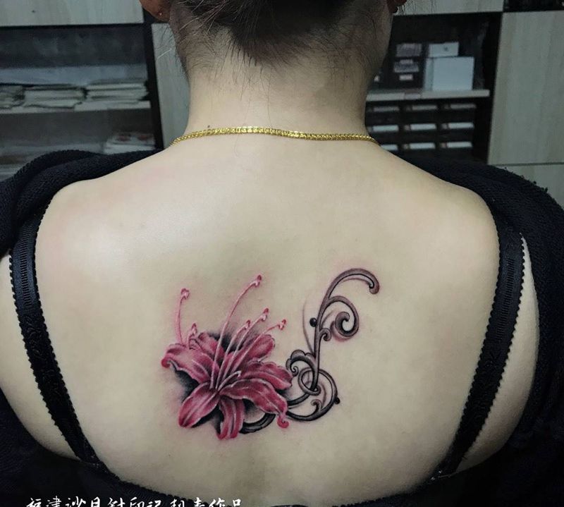 遮盖白斑纹身图片