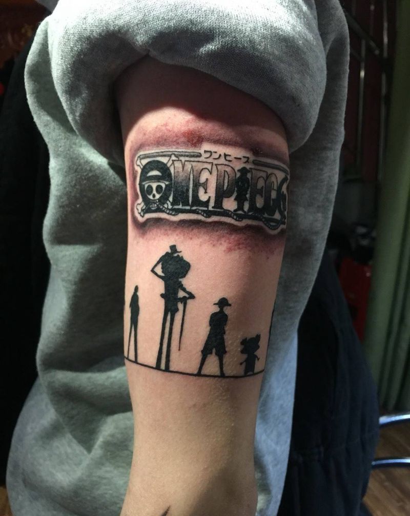 海贼王一系列纹身图片