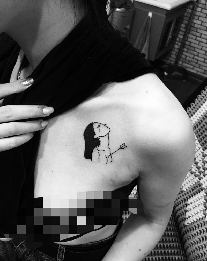 小作品纹身图片