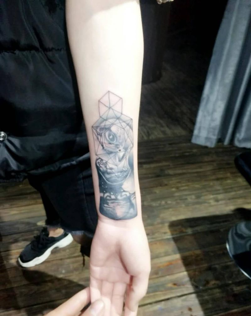 旧纹身修改纹身图片